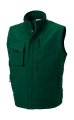 Heren Bodywarmer Workwear Russell 0R014M0 Bottle Green